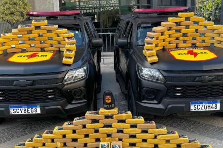 PM prende suspeito com mais de R$ 2 milhões em drogas, em Aparecida