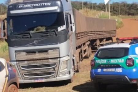 Caminhoneiro erra data de entrega e ameaça funcionários de empresa para aceitar carga, em Rio Verde