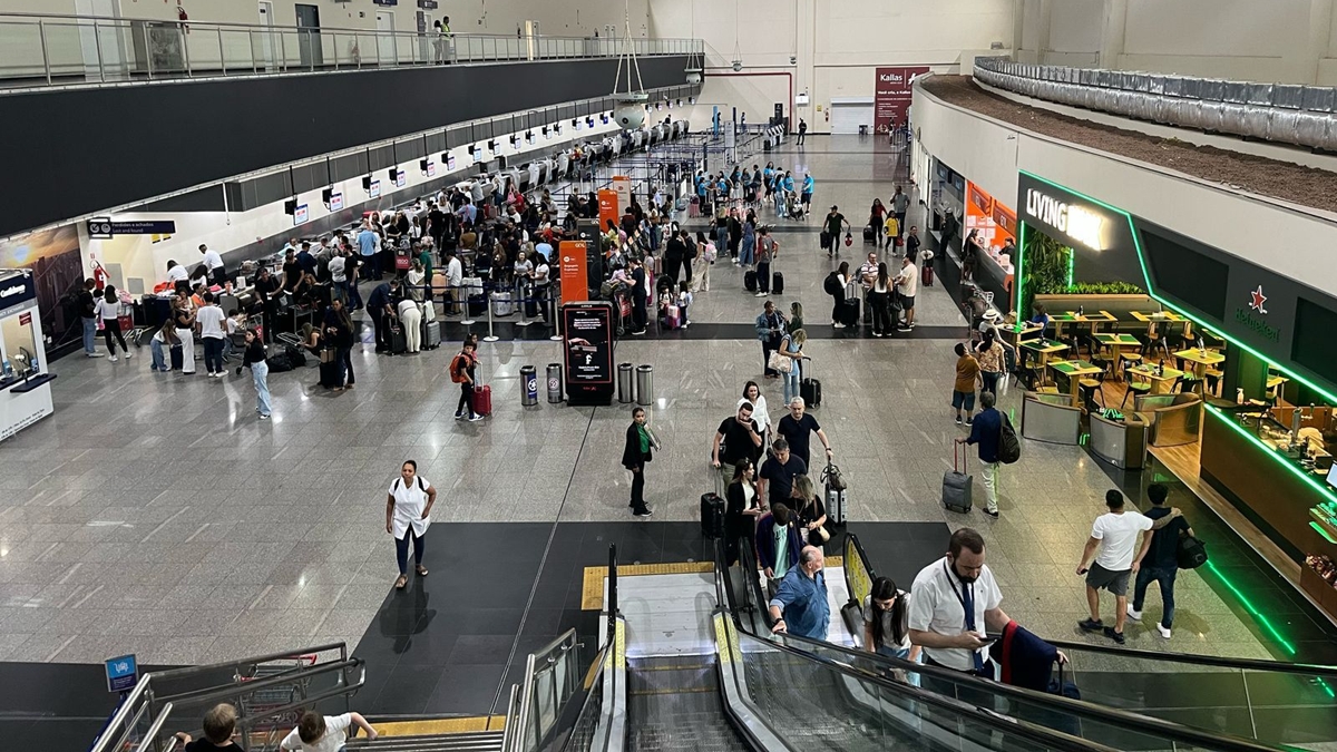 Aeroporto de Goiânia (Foto: Reprodução)