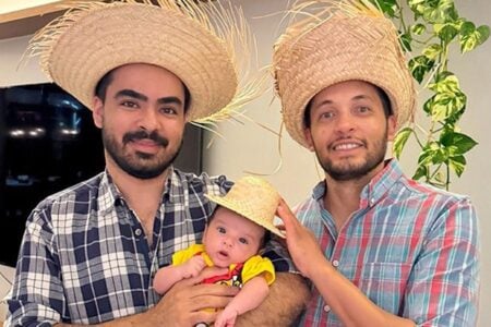 Pai em união homoafetiva com licença-paternidade do TJGO torce por extensão à iniciativa privada