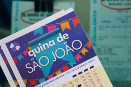 Prêmio da Quina de São João sobe para R$ 250 milhões; veja os números mais sorteados Sorteio será realizado 28 de junho, a partir das 20h