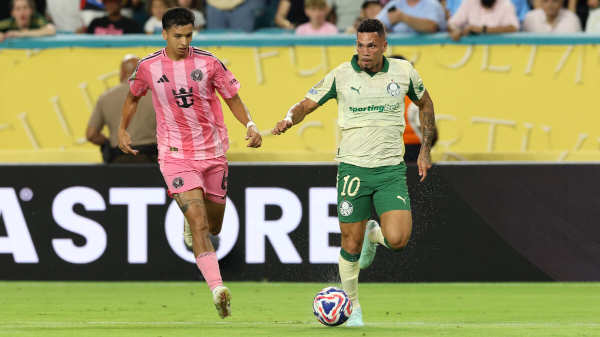 Palmeira sai atrás no placar, mas arranca empate com Inter de Miami