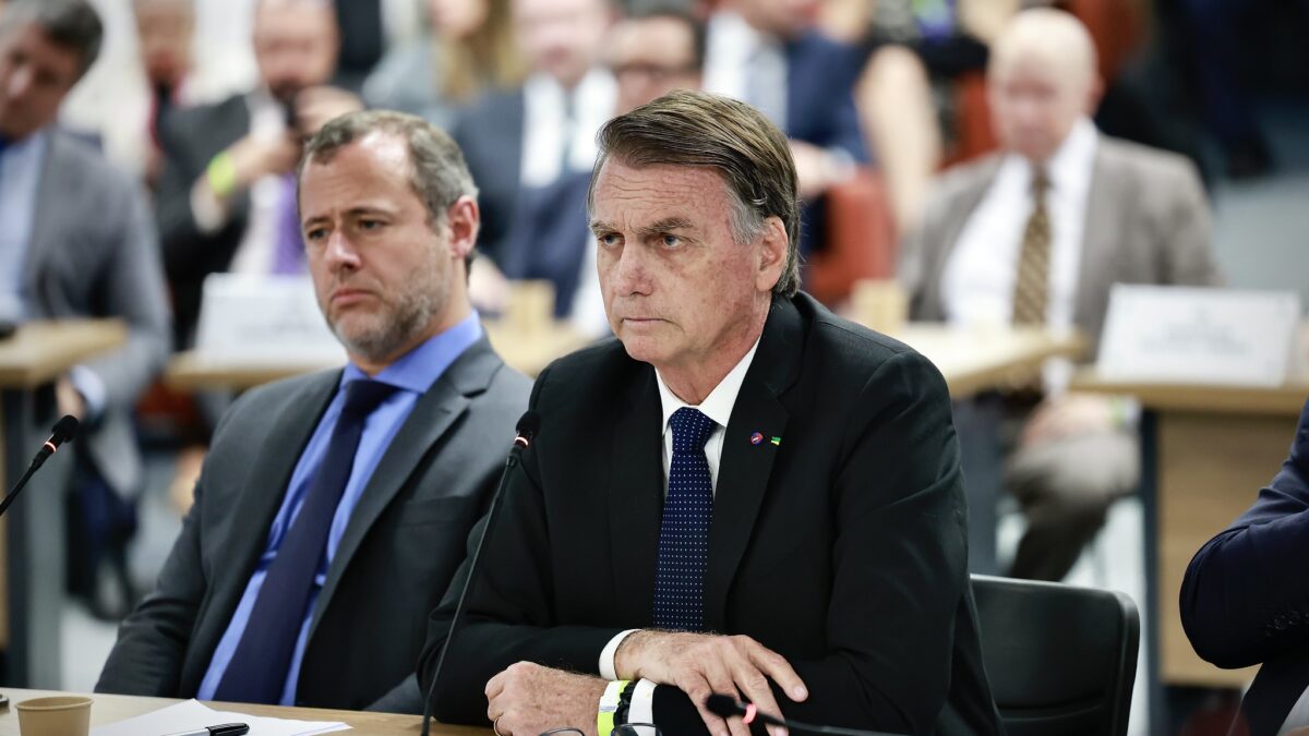Bolsonaro no STF (Foto: Divulgação)