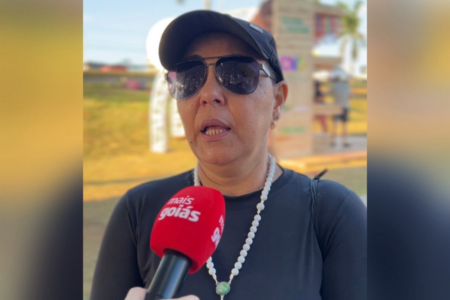 Abadia Soares agradece por milagres na família (Foto: Reprodução)