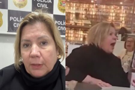 Mulher é presa por homofobia em São Paulo e faz vídeo na delegacia: "Sou uma pessoa doente" Jornalista Adriana Catarina Ramos foi filmada