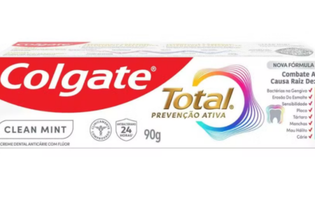 Imagem da pasta de dente Colgate Total Prevenção Ativa Clean Mint