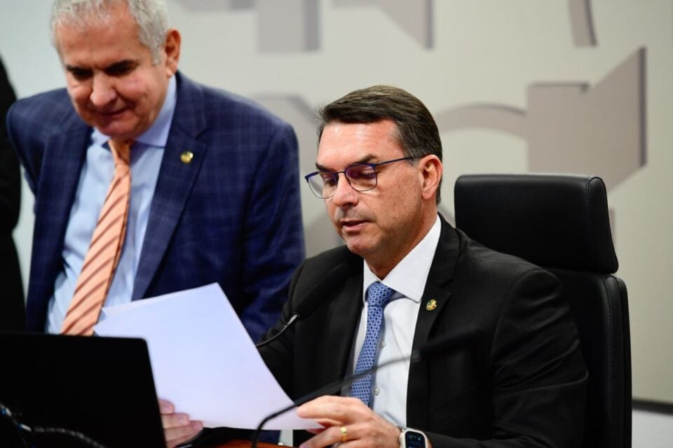 Senador Flávio Bolsonaro (Foto: Agência Senado)