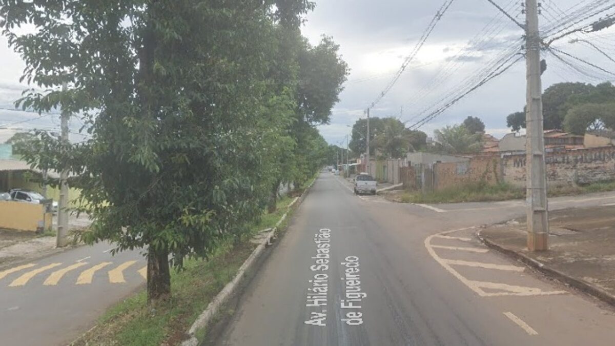 Imagem da avenida onde a criança foi encontrada
