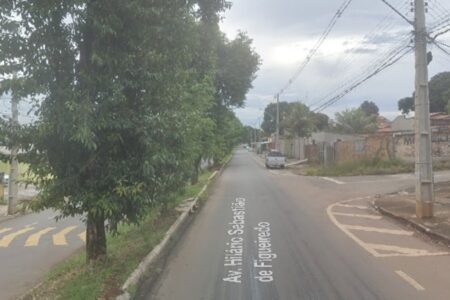 Imagem da avenida onde a criança foi encontrada