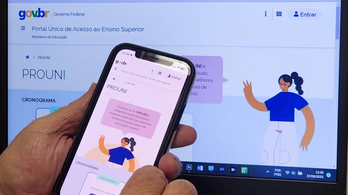 Consulta a bolsas do ProUni é aberta; administração tem maior oferta