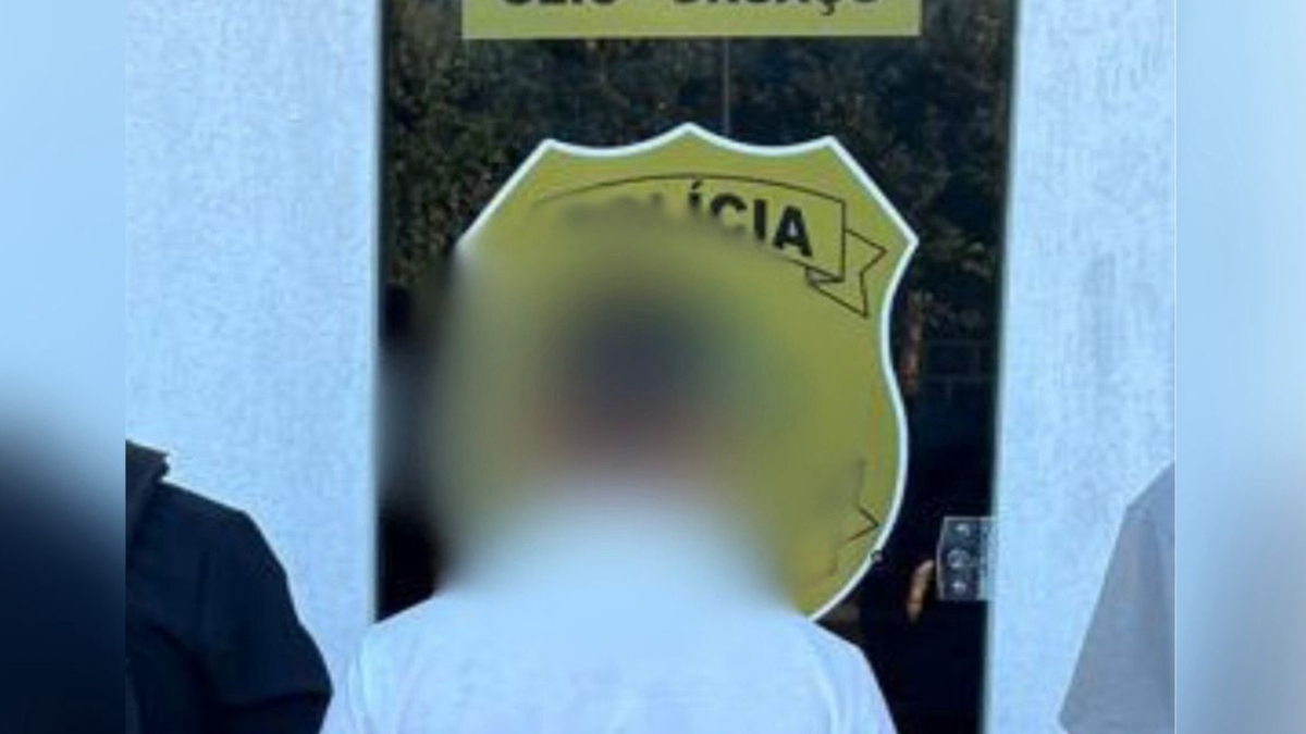 Suspeito de homicídio em Uruaçu (Foto: Reprodução)