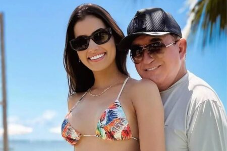 União do sertanejo com miss 51 anos mais jovem Acusado de traição, Amado Batista tomou 'plus de testosterona' para se casar