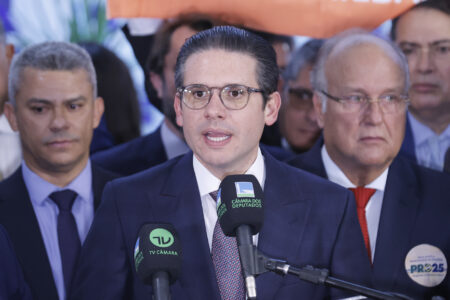 Hugo Motta, presidente da Câmara: IOF na pauta (Foto: Divulgação)