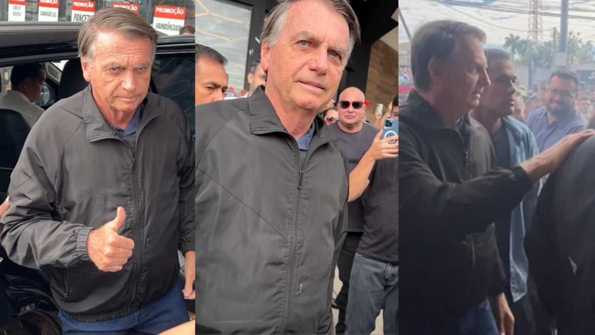 Bolsonaro tem mal-estar em Aparecida de Goiânia
