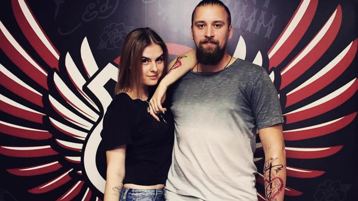 Ekaterina Timofeeva e ex-DJ ucraniano Artem Timofeev Escritora erótica caçada após ação que destruiu aeronaves russas