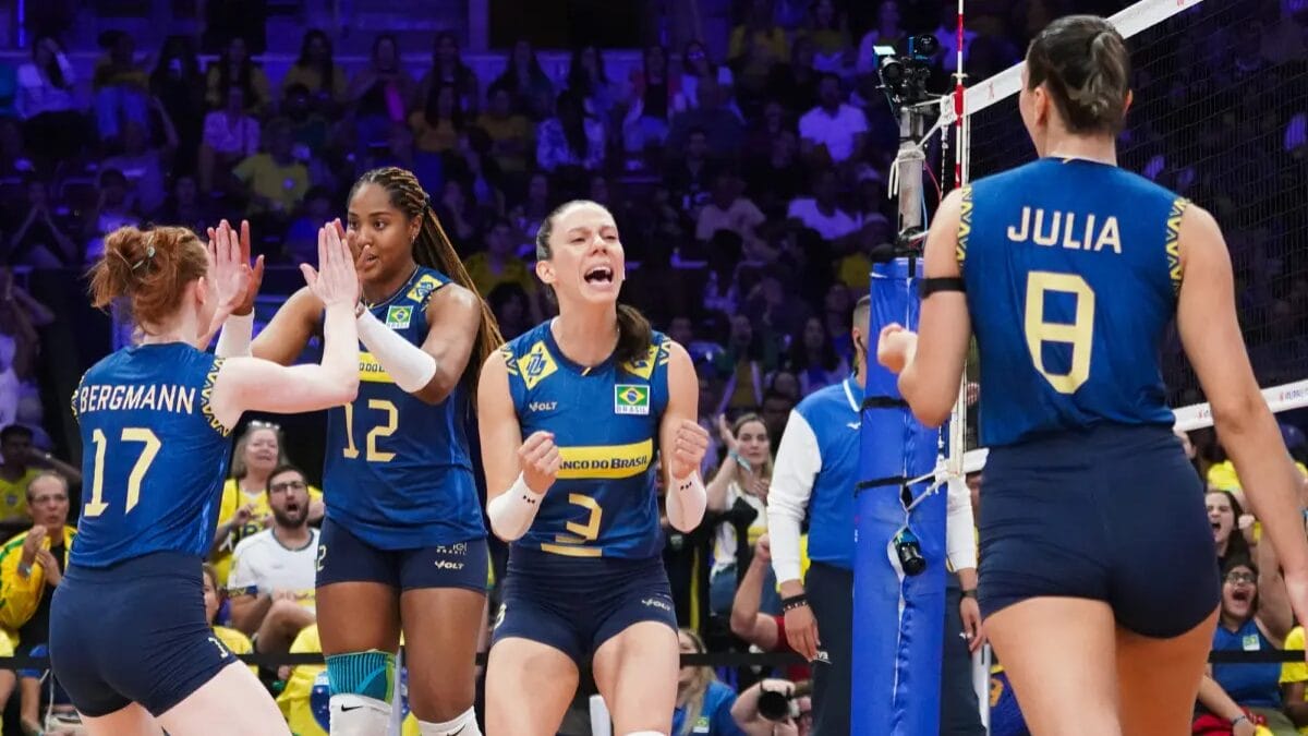 Brasil encara Canadá pelo segundo jogo da segunda semana de VNL