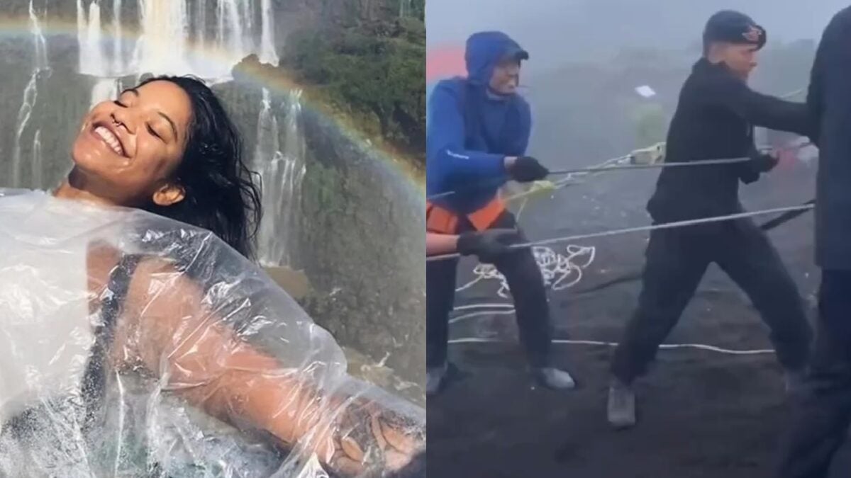 Equipe divulga vídeo do resgate do corpo de Juliana Marins brasileira que caiu em vulcão na Indonésia Corpo da jovem foi retirado do local