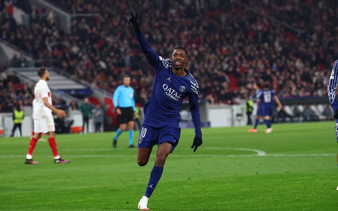 Dembélé, atacante do PSG