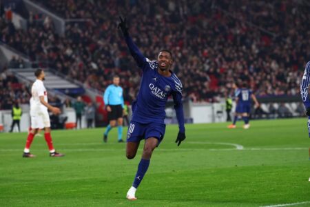 Dembélé, atacante do PSG