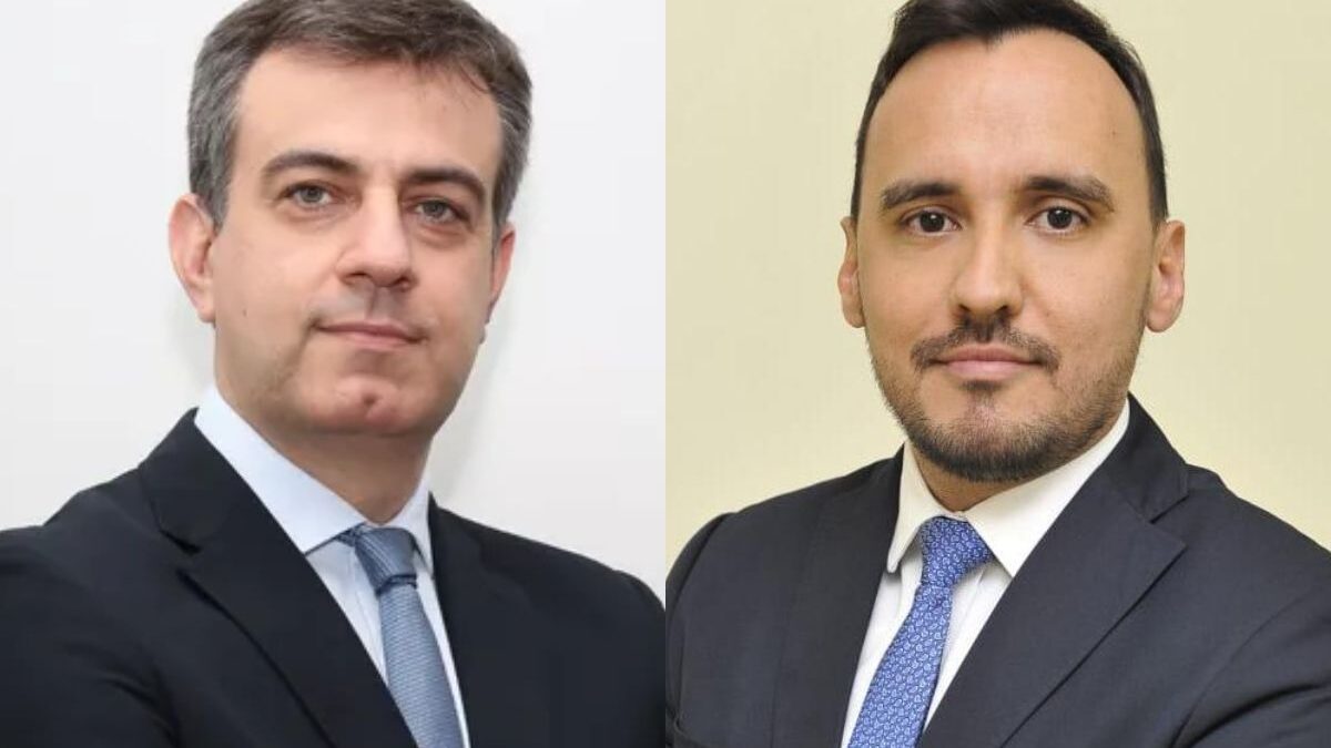 Cyro Terra, do MP, e Rafael Arruda, da PGE (Foto: Divulgação)