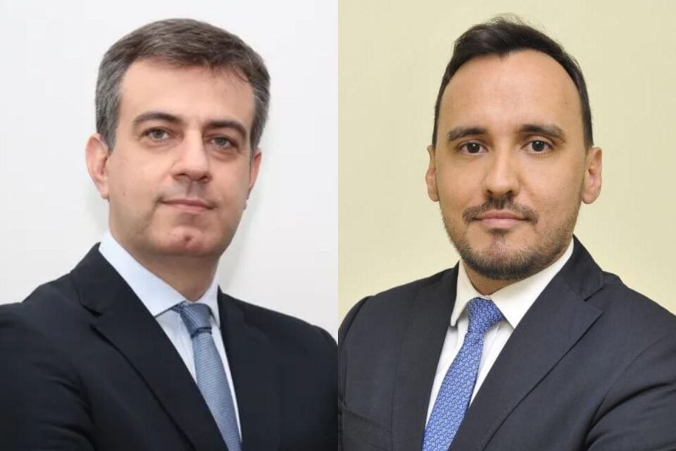 Cyro Terra, do MP, e Rafael Arruda, da PGE (Foto: Divulgação)