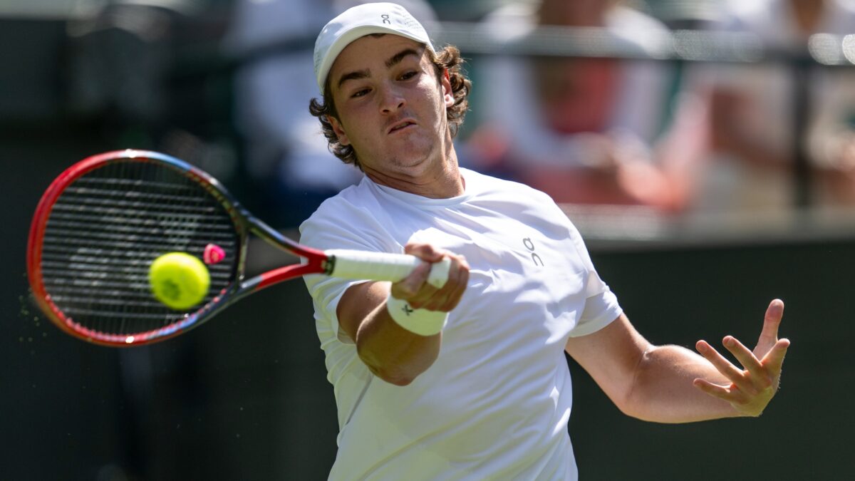 João Fonseca em Wimbledon