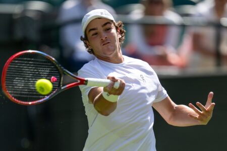 João Fonseca em Wimbledon