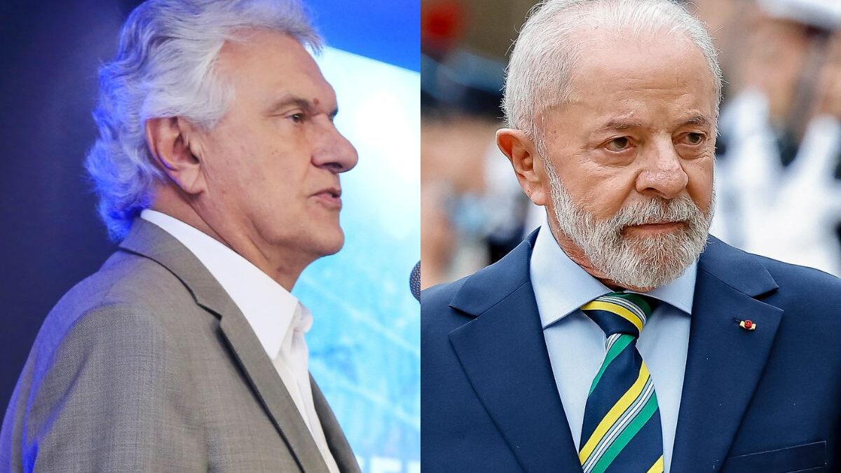 Caiado e Lula: opções para eleição presidencial (Fotos: Divulgação)