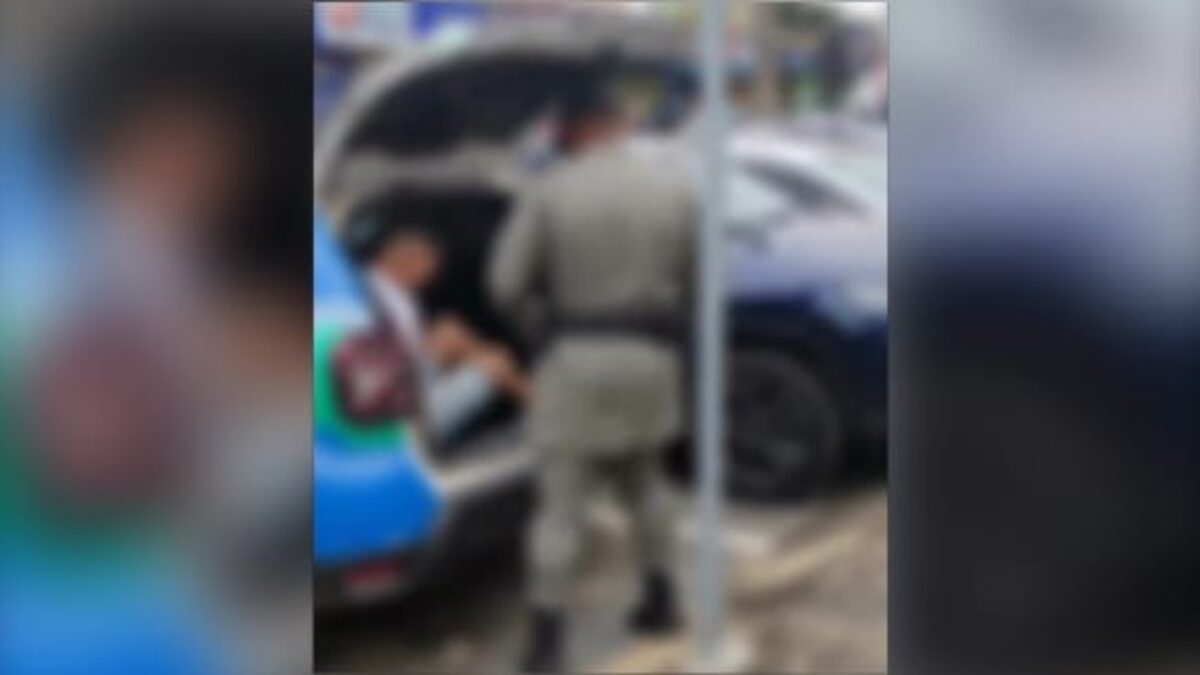 Homem que abusou da mulher foi preso (Divulgação PMGO)
