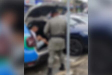 Homem que abusou da mulher foi preso (Divulgação PMGO)