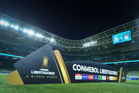 Allianz Parque durante partida da Libertadores