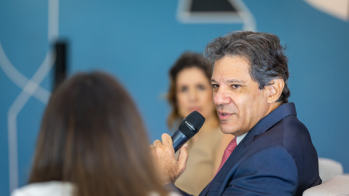 Ministro Fernando Haddad: polêmica do IOF (Foto: Divulgação)