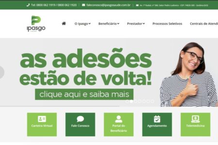 Site que promete facilitar a vida de beneficiário do Ipasgo será lançado nesta segunda (2)