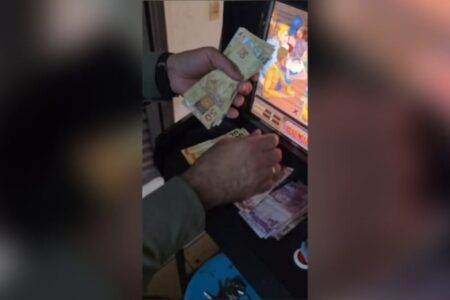 Imagem do dinheiro apreendido