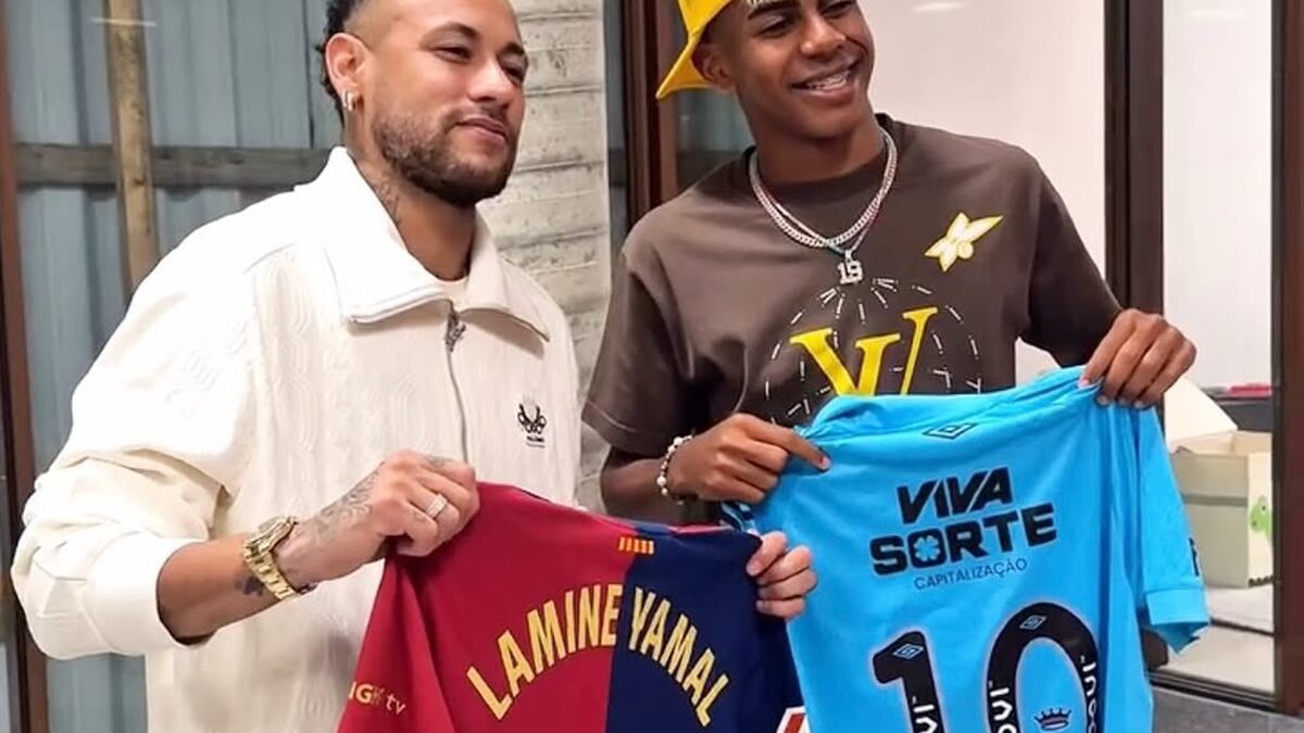 Neymar e Yamal