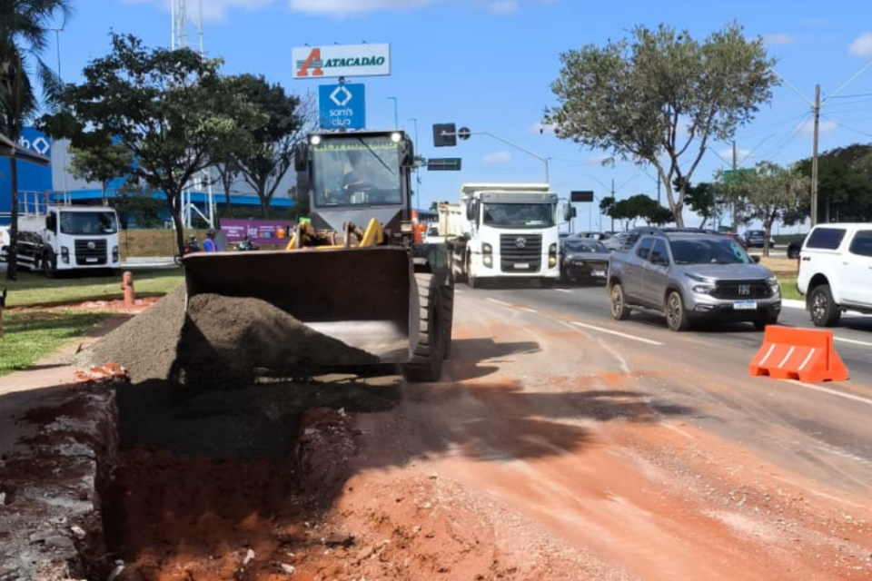 Obras devem impactar no trânsito na Avenida Jamel Cecílio em Goiânia