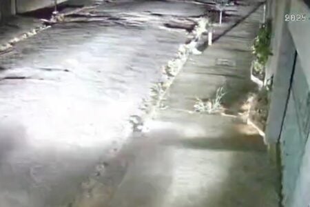 Vídeo registra disparos que mataram homem perto da UPA Brasicon, em Aparecida Vítima respondia por roubo e tráfico de drogas