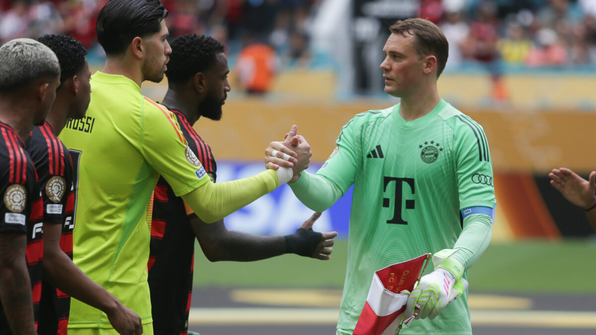 Neuer no duelo entre Flamengo e Bayern de Munique