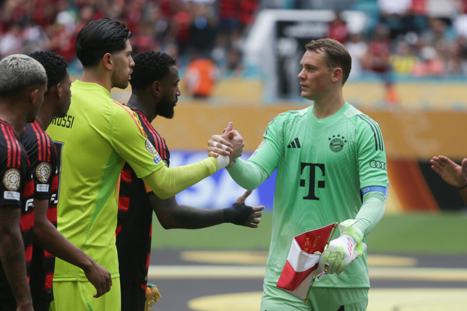 Neuer no duelo entre Flamengo e Bayern de Munique