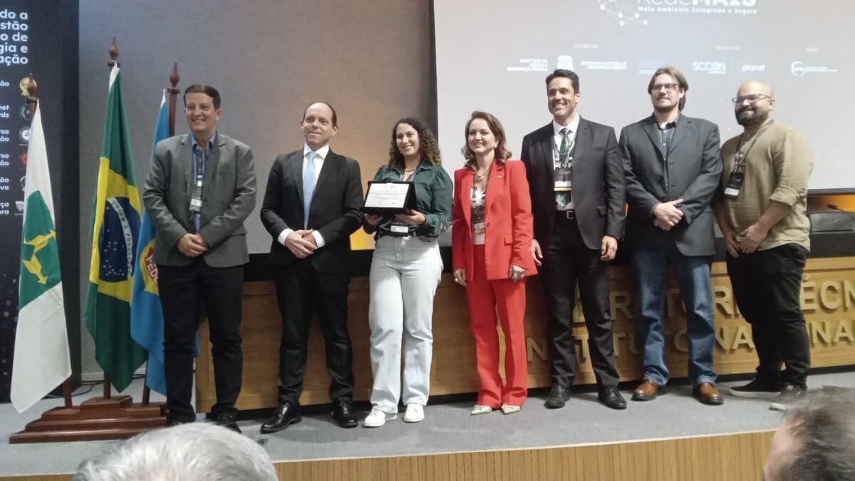 Representantes da Semad premiados pelo Ministério da Justiça