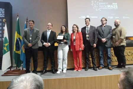 Representantes da Semad premiados pelo Ministério da Justiça