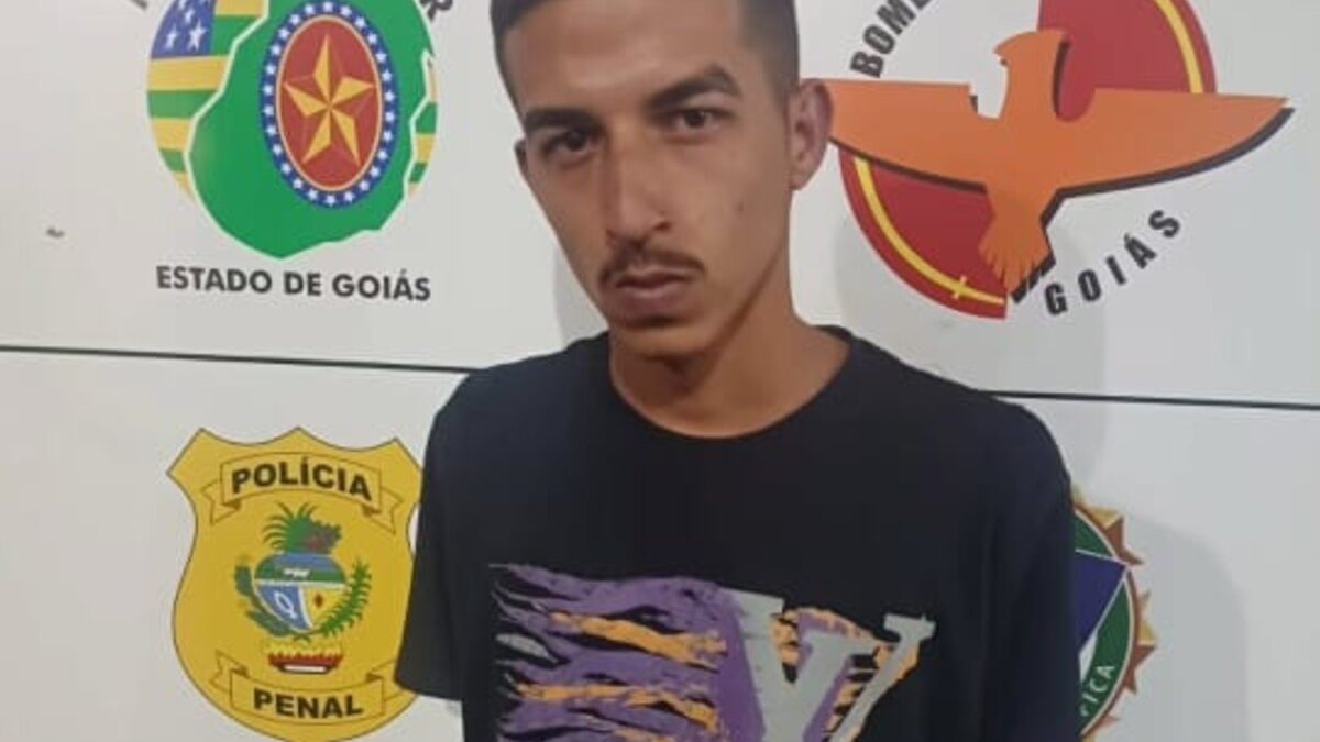 Homem é preso após invadir a casa e agredir vizinho com facadas e pedradas em Rio Verde