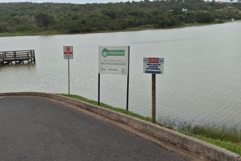 Menina de 9 anos perde parte dos dedos dos pés após ser atacada por piranha no Lago Corumbá IV, em Caldas Novas