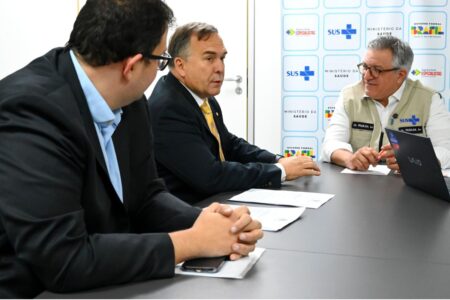 Mabel em audiência com ministro Padilha (Foto: Divulgação)