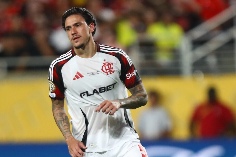 A última partida de Pedro no Flamengo foi no dia 24 de junho, no Mundial de Clubes