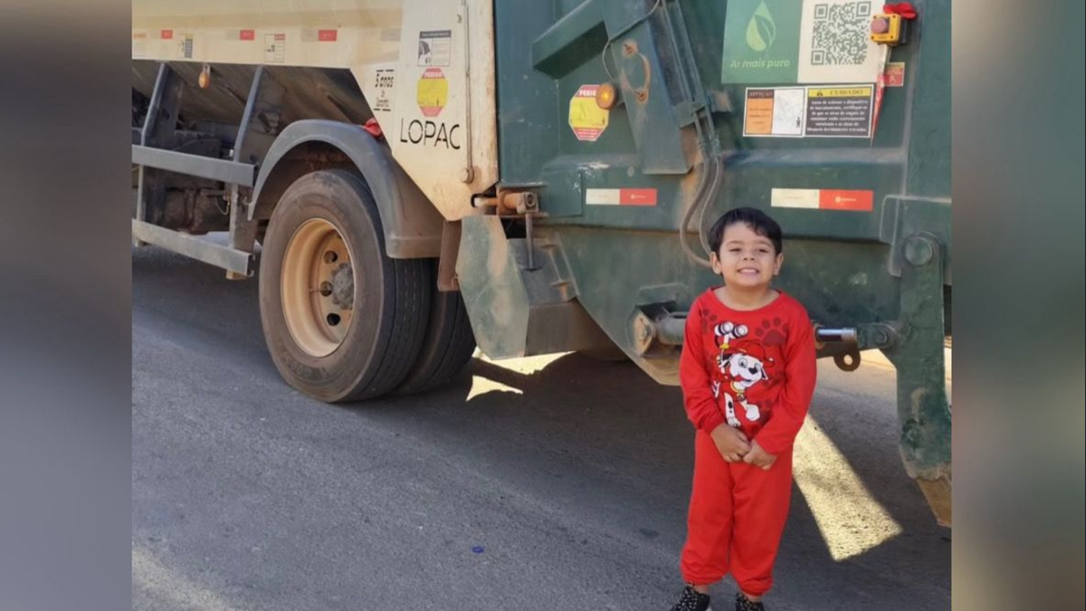 Davi de Souza, de 3 anos (Foto: Reprodução)