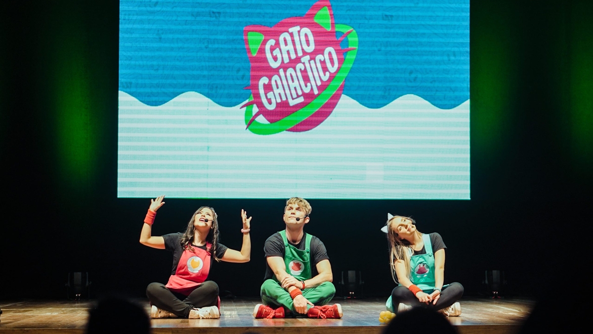 Gato Galáctico chega a Goiânia com espetáculo “Magia na Vila Láctea”