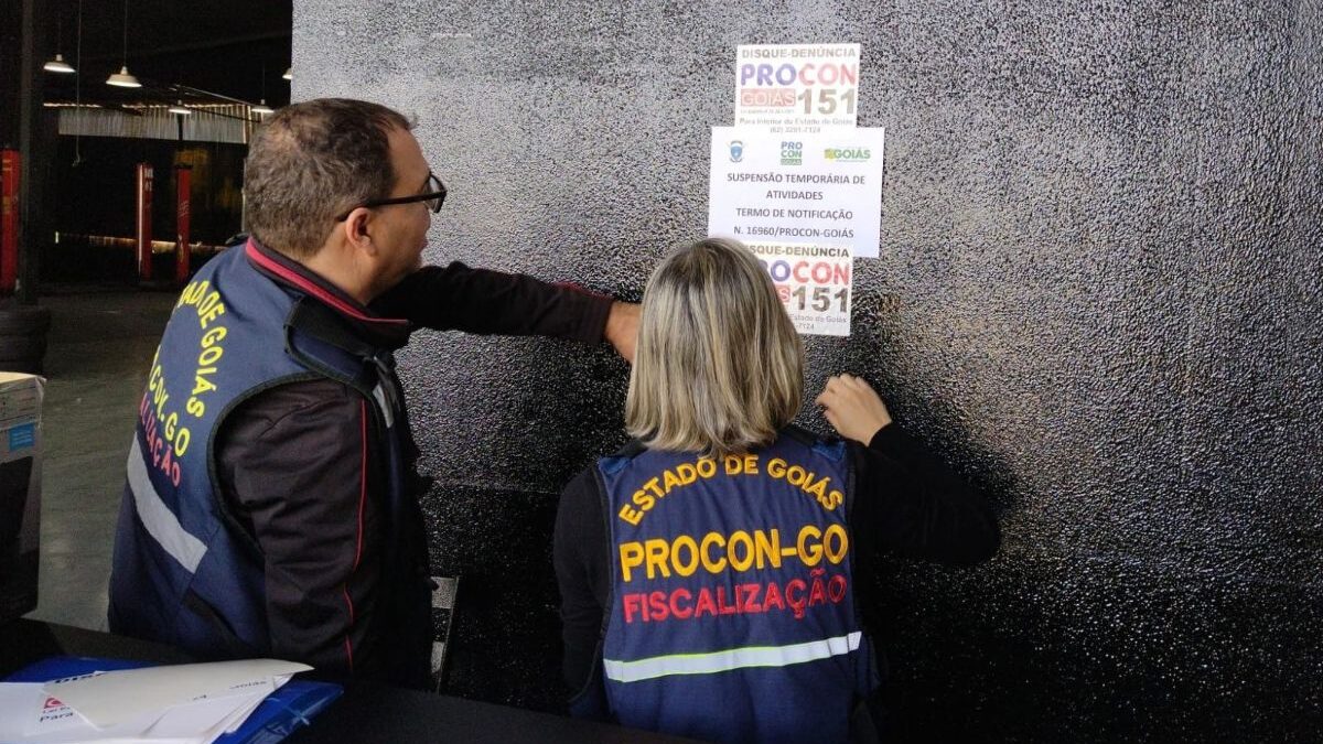 Imagem do Procon atuando
