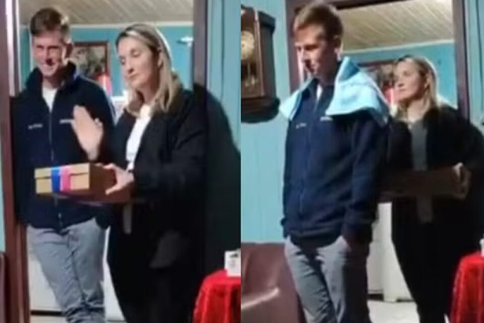 Vídeo: Mulher expõe traições do marido em falso chá revelação Grávida, Natália Knak citou nomes e apresentou provas