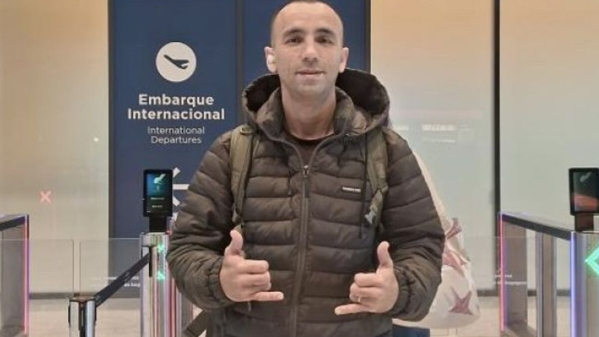 Magdiel Constantino Bastos, de 35 anos, desistiu da guerra na Ucrânia (Foto: Reprodução)
